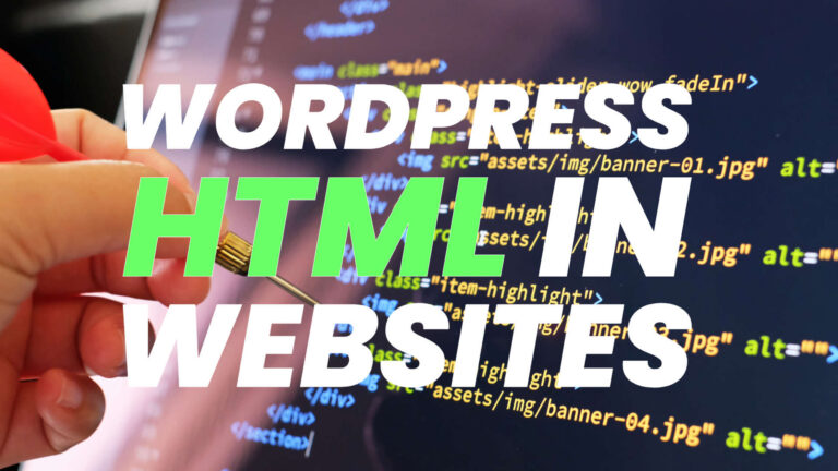 html in wordpress